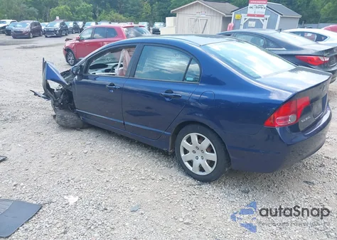 2006 Honda Civic Lx из США, поврежденный, VIN 1HGFA16596L149726